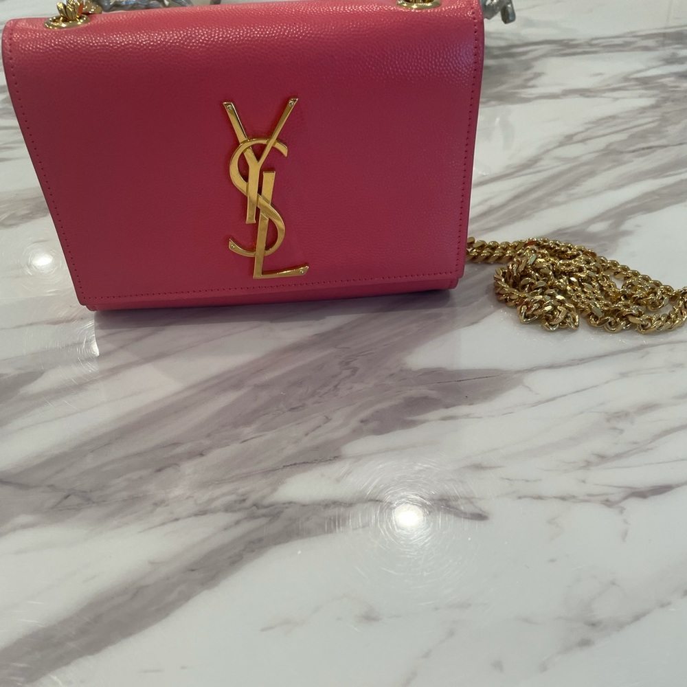 Saint Laurent Kate Pink  shoulder bag